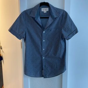 Penguin short sleeve button up - size small